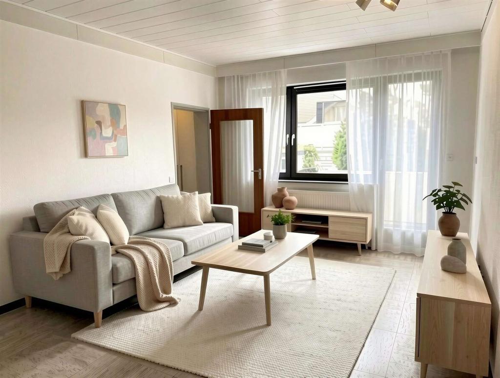 Exklusive Erdgeschoßwohnung im gehobenen Zweifamilienhaus! - Photo 1