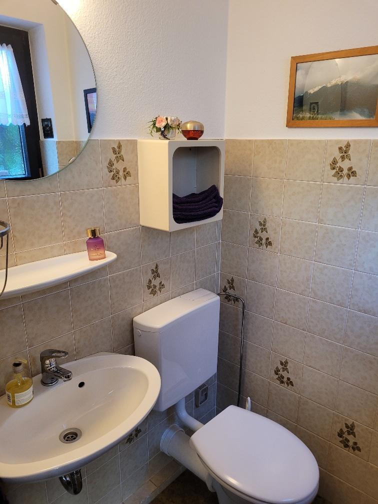 Gäste-WC im Erdgeschoss