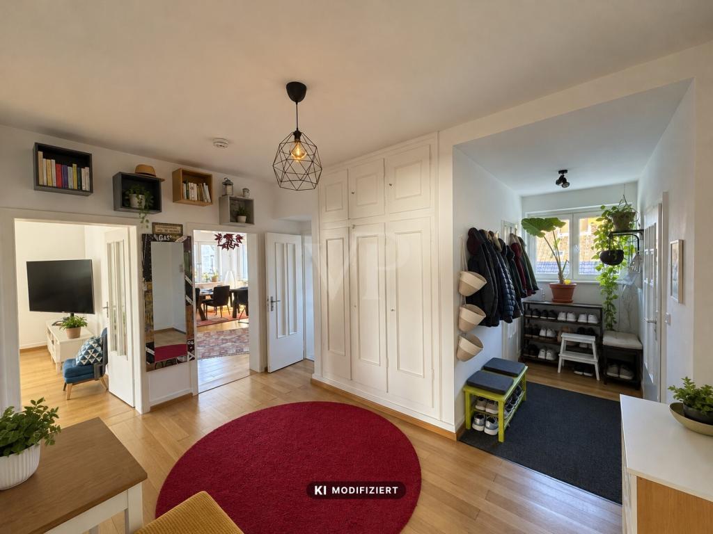 Großzügige Etagenwohnung mit Balkon am Turmberg und 30er-Jahre-Charme - Photo 2