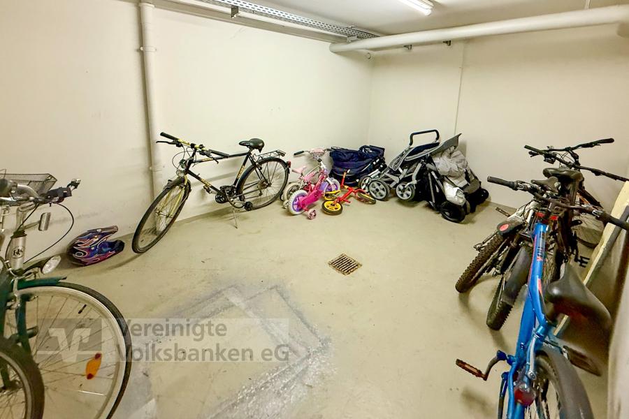Fahrradkeller im Haus