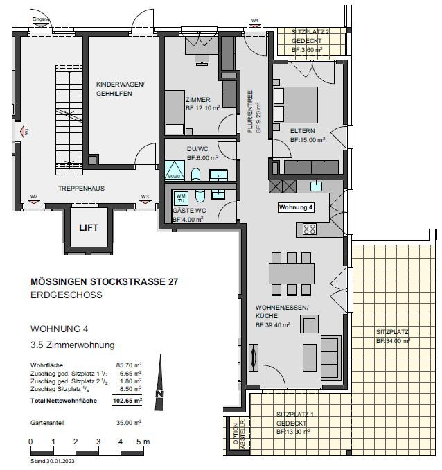 Grundriss EG WHG 4