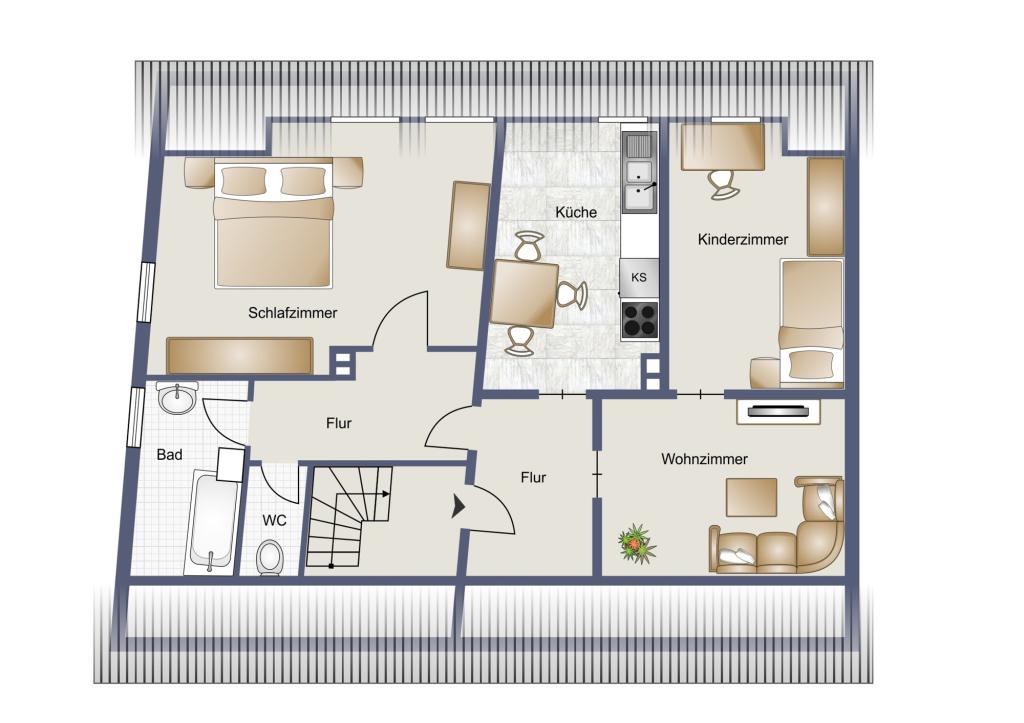 Grundriss DG