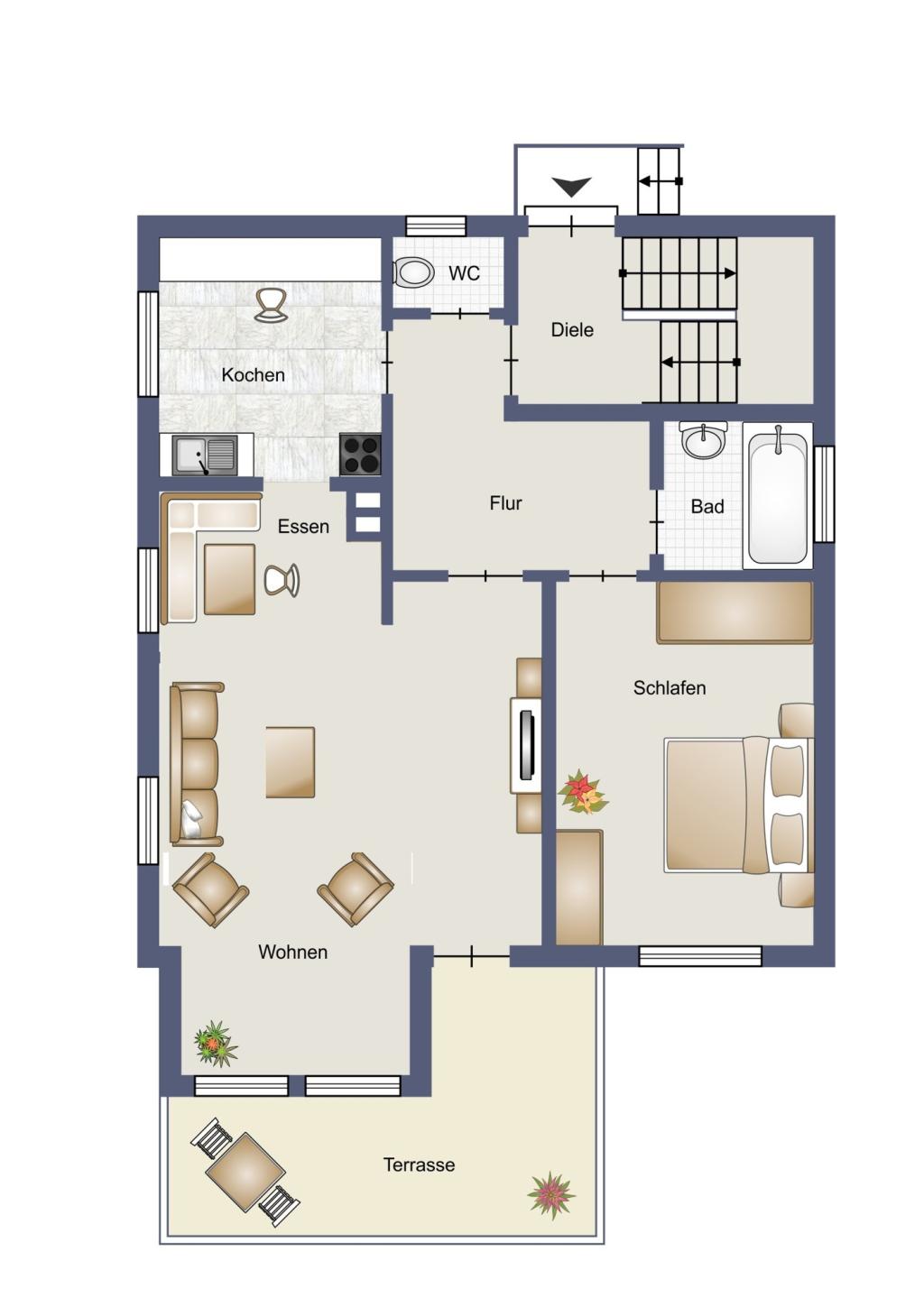 Grundriss EG