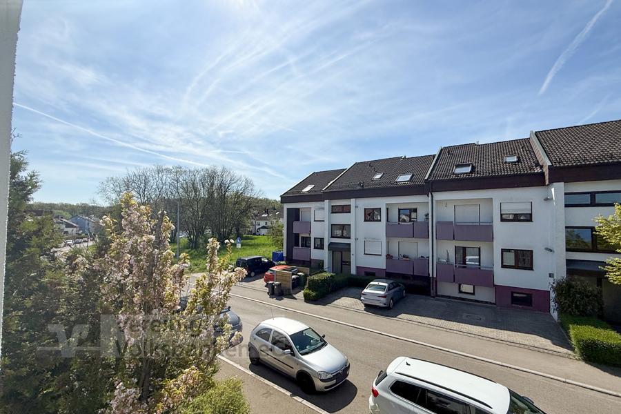 Aussicht vom Balkon
