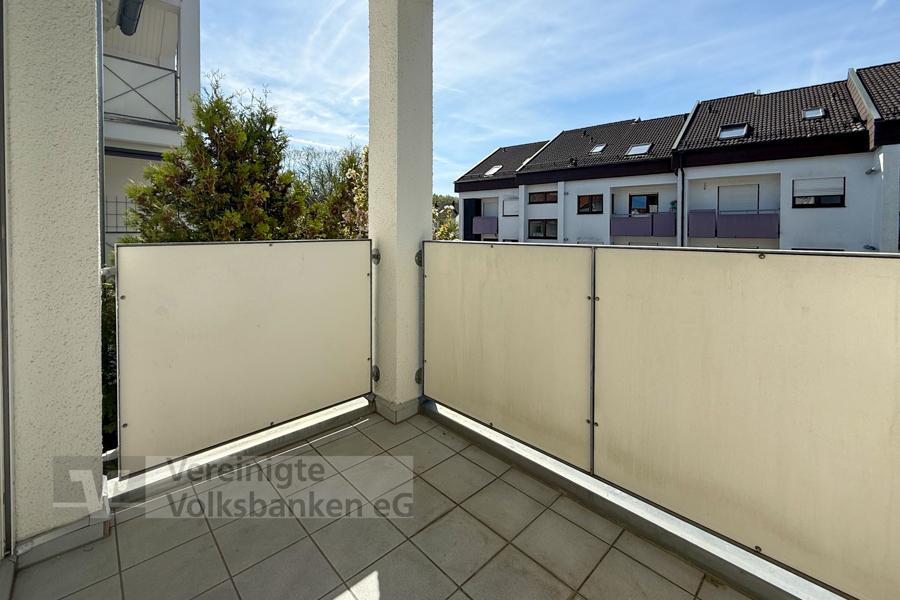 Balkon mit Südausrichtung