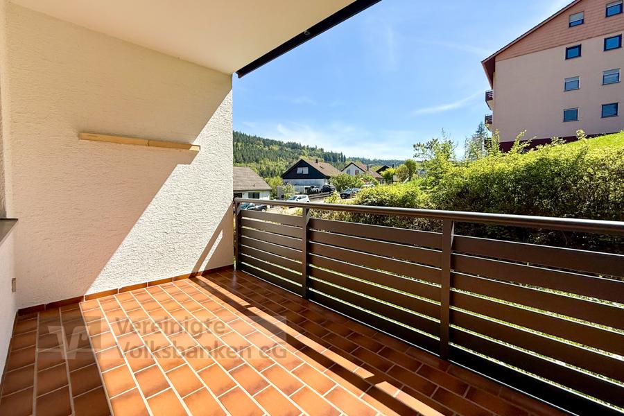 Balkon mit Aussicht