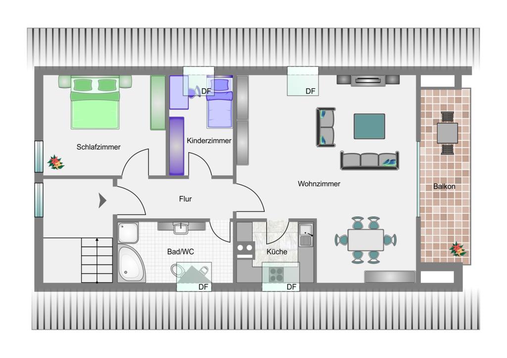Grundriss WHG