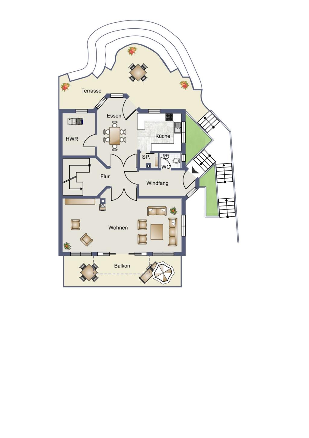 Grundriss Obergeschoss
