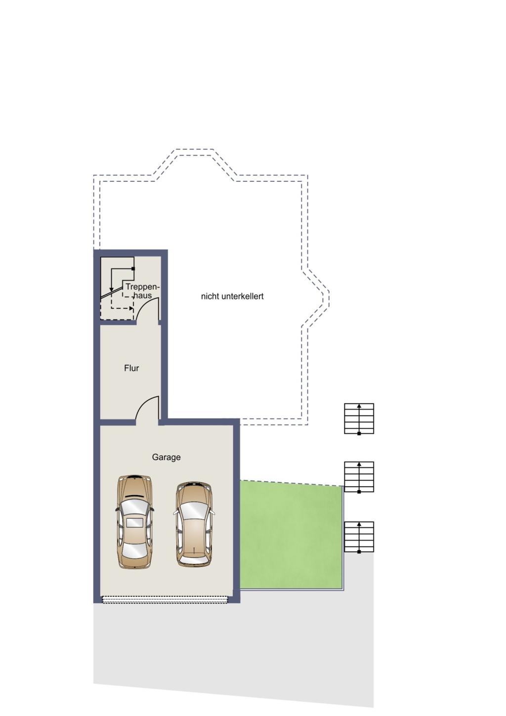 Grundriss Untergeschoss