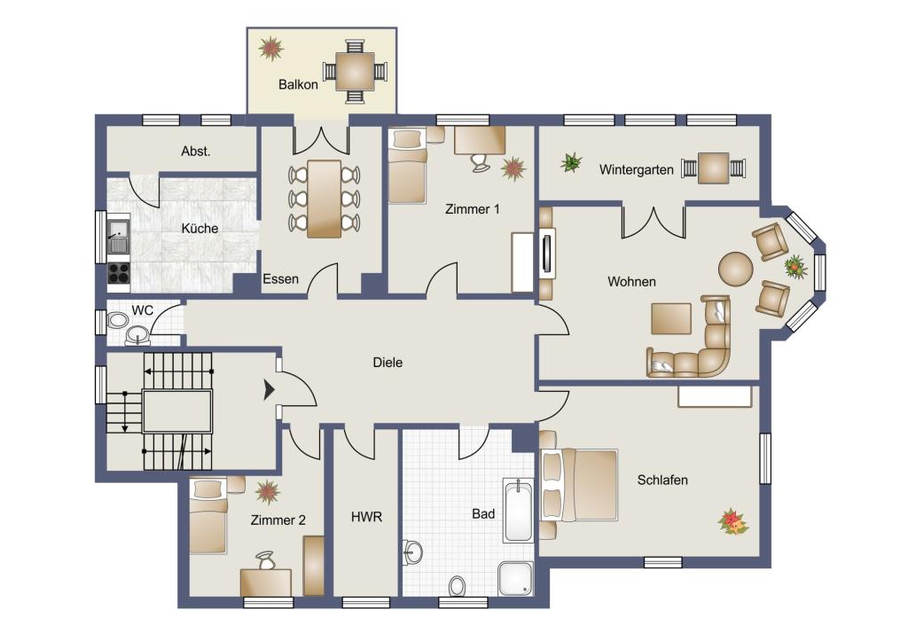 Grundriss 1.OG
