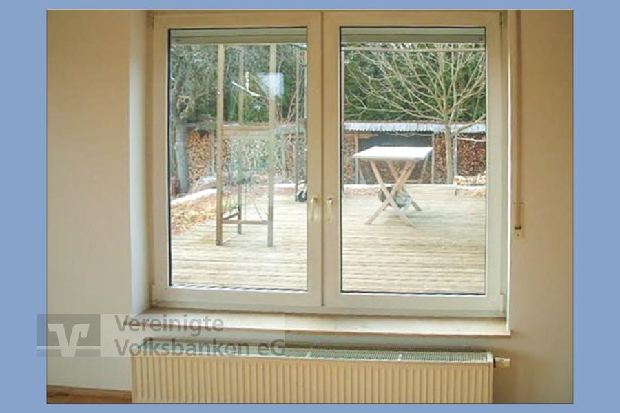 Terrasse über Anbau