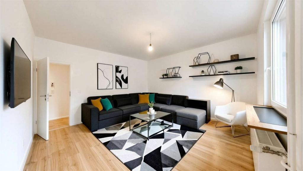 Frisch renoviert, zentrumsnah, großzügig - 3-Zimmer-Wohnung mit EBK - Foto 1