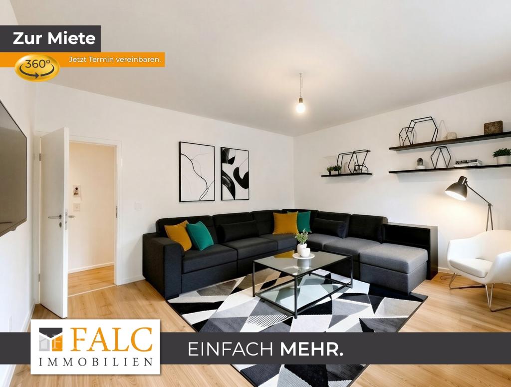 Frisch renoviert, zentrumsnah, großzügig - 3-Zimmer-Wohnung mit EBK - Foto 2