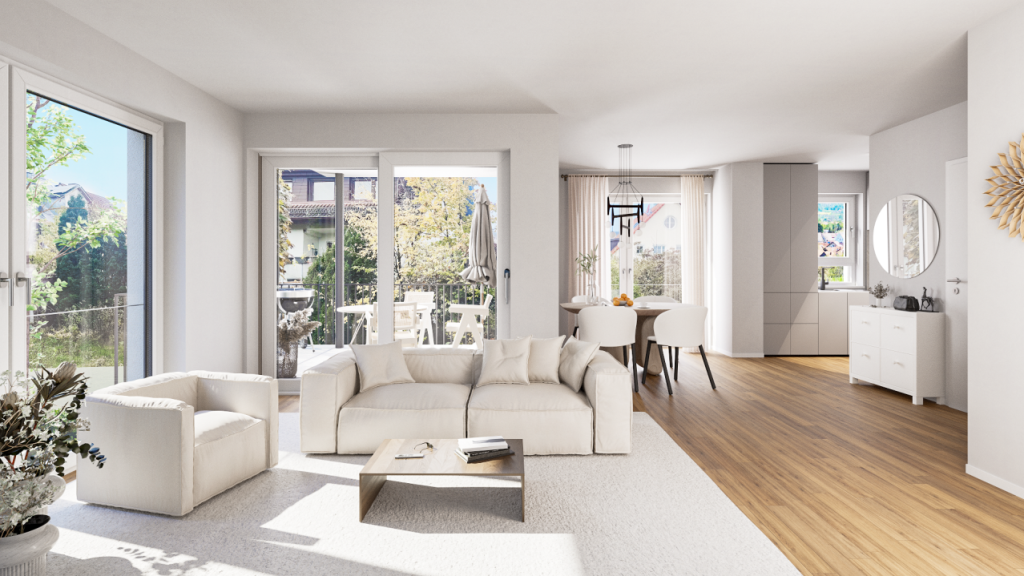 Wohnbeispiel Wohnung Nr.  1.3