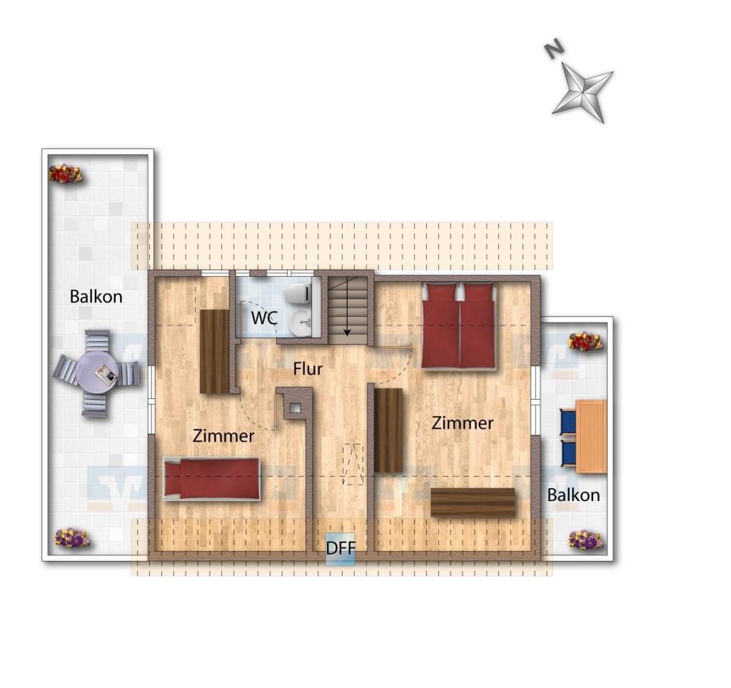Grundriss Dachgeschoss