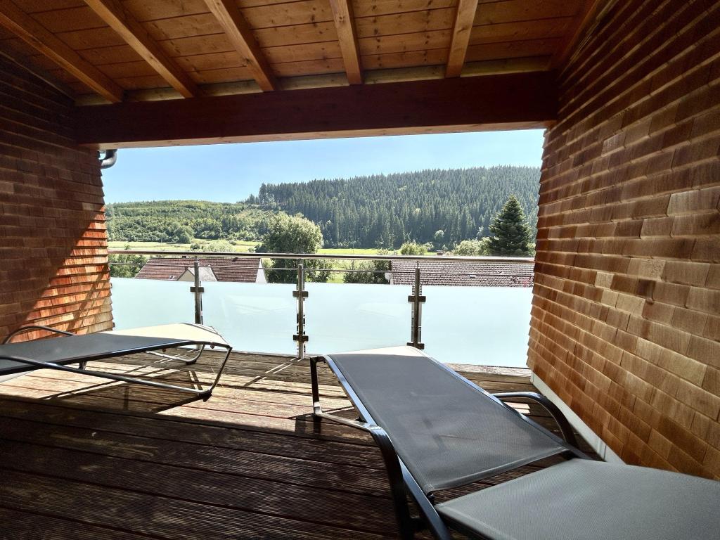 Impression Ausblick von den Balkonen
