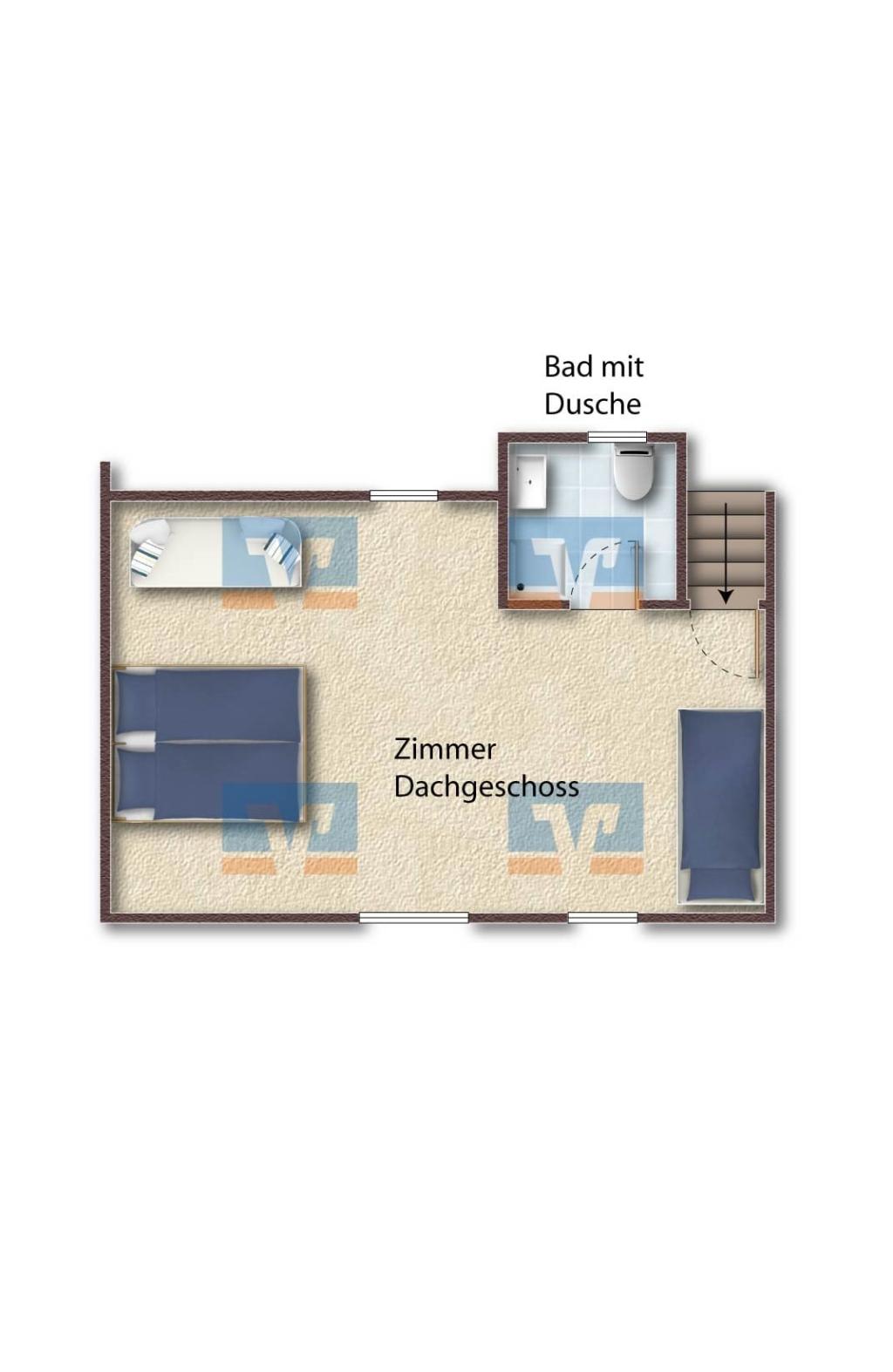 Grundriss Dachgeschoss