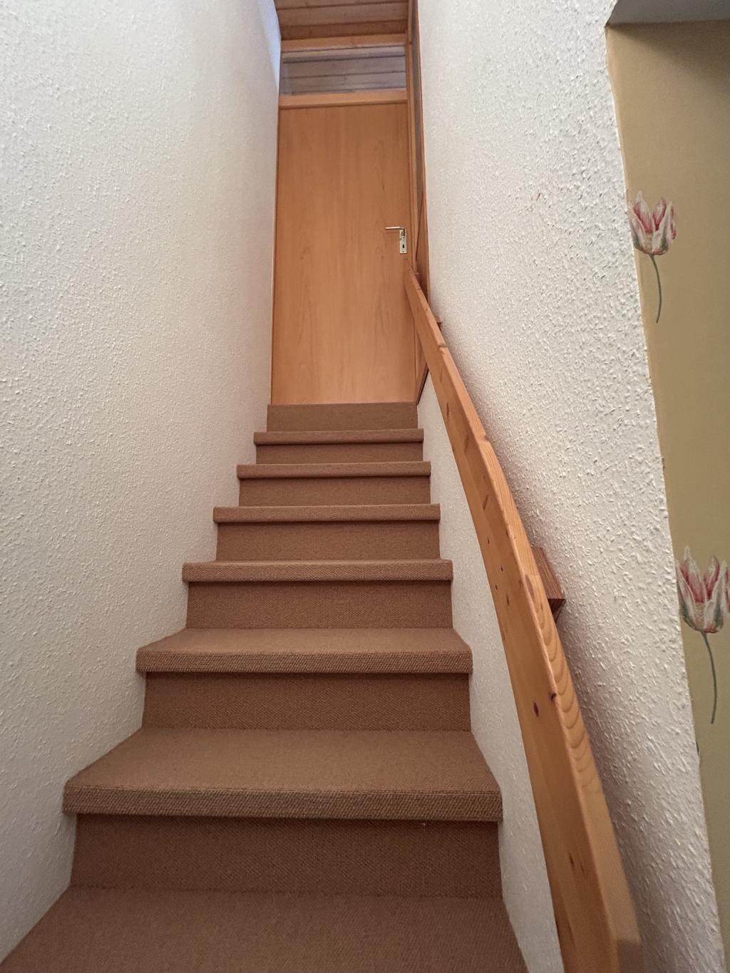 Treppenaufgang ausgebautes Dachgeschoss