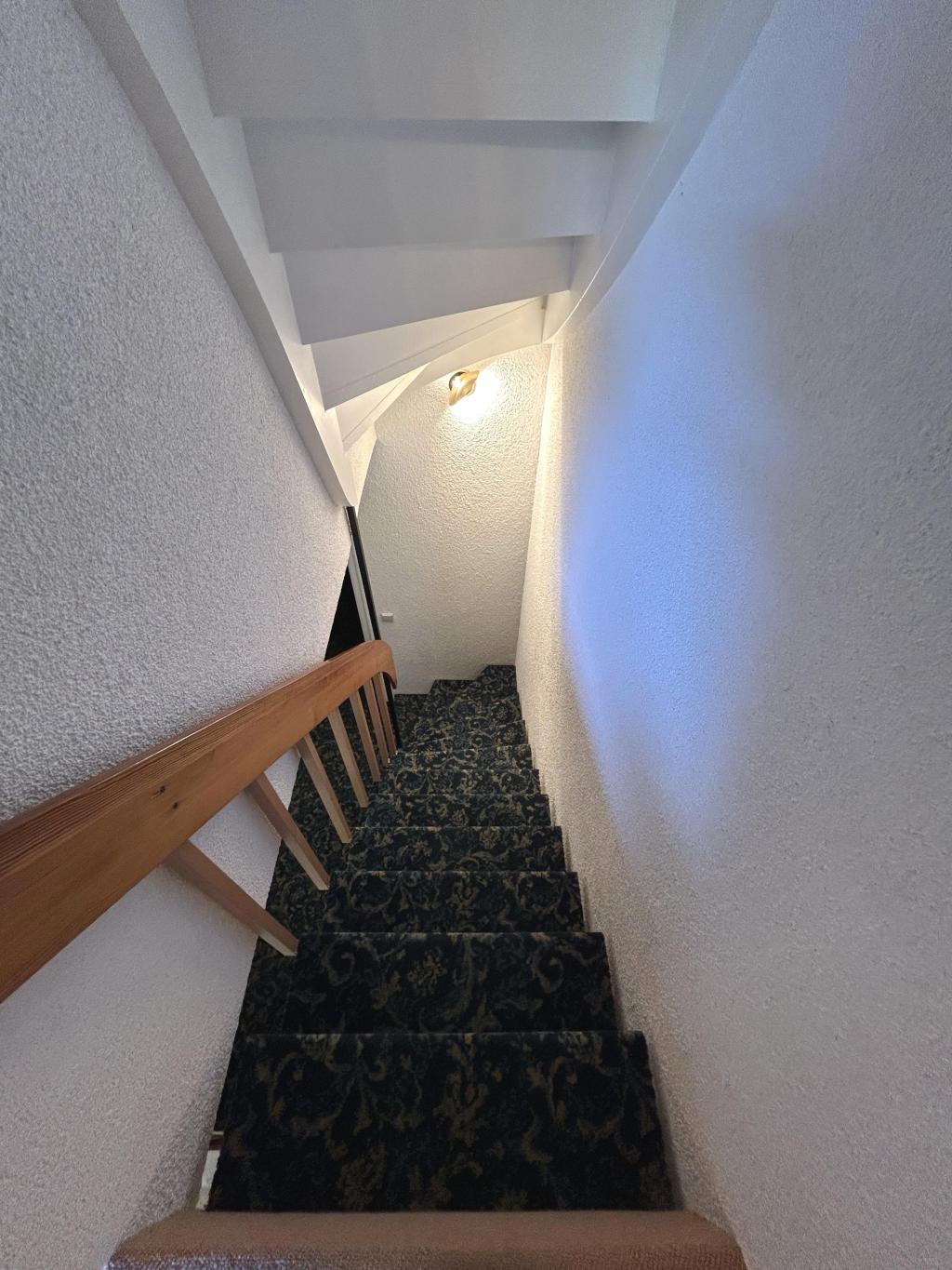 Treppenabgang Eingangsbereich