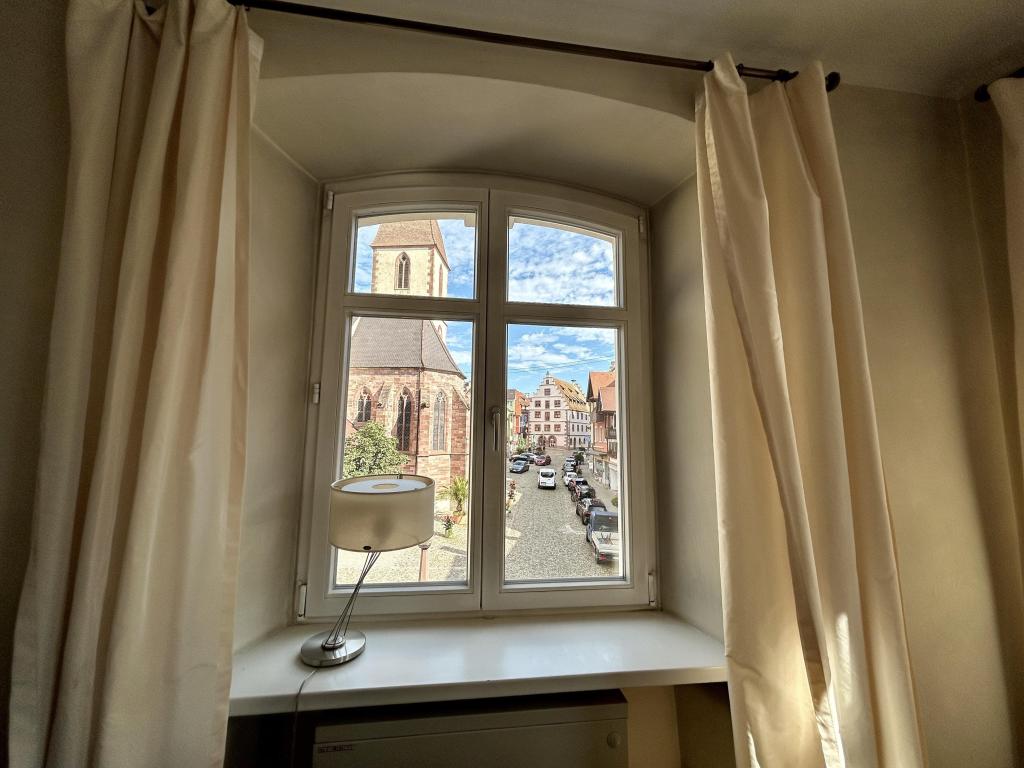 2. Obergeschoss: Ausblick zum Lindenplatz