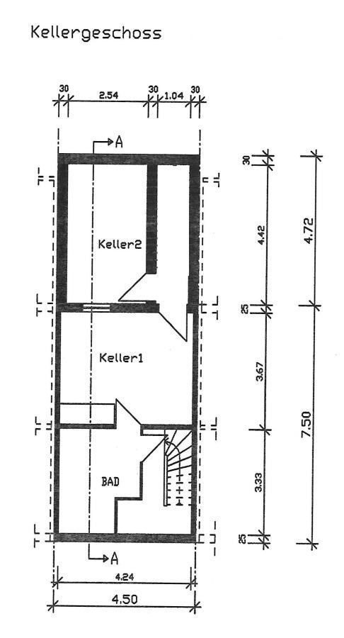 Grundriss Kellergeschoss