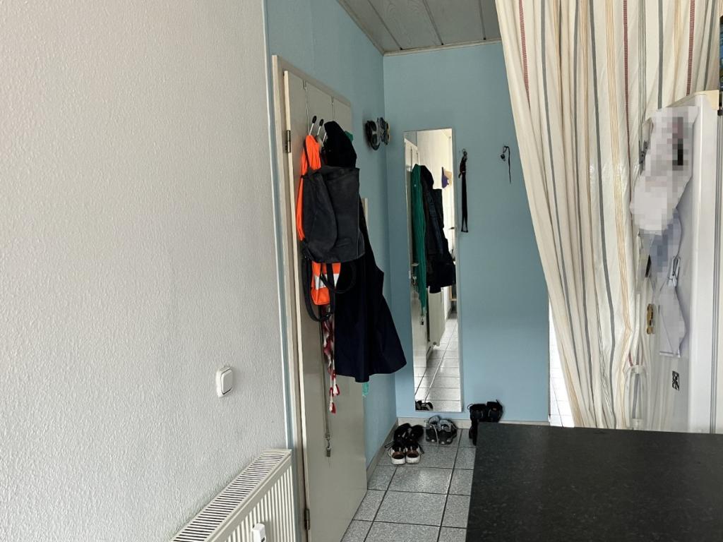 Küche und Eingangsbereich