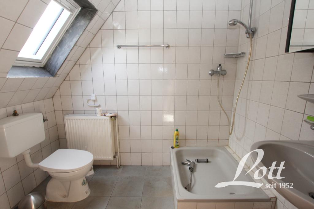Duschbad im Dachgeschoss