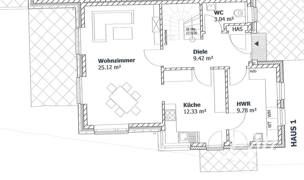 Grundriss Erdgeschoss