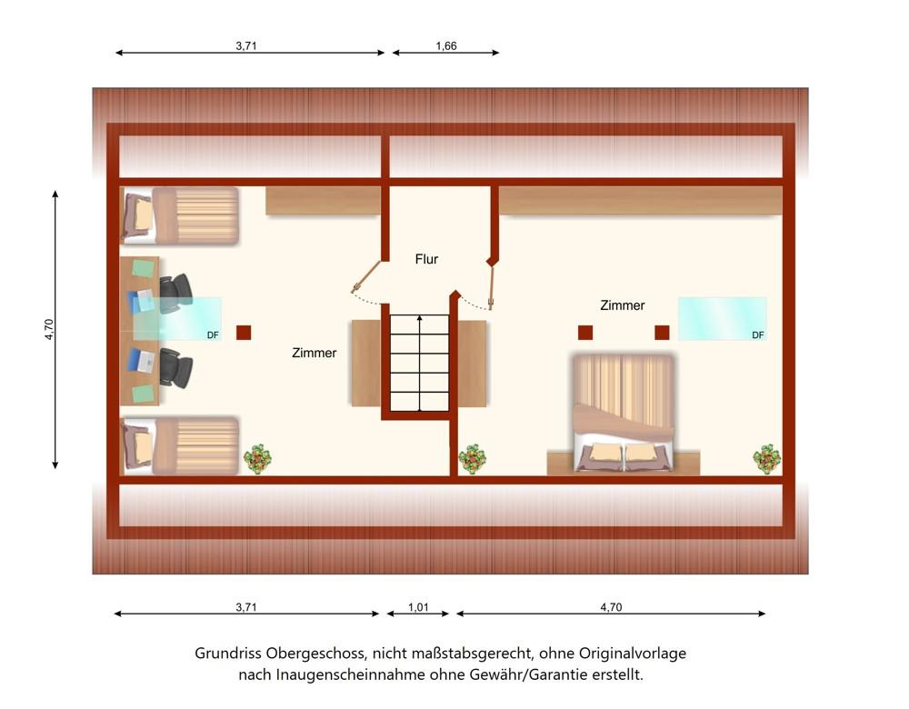 Grundriss Obergeschoss neu
