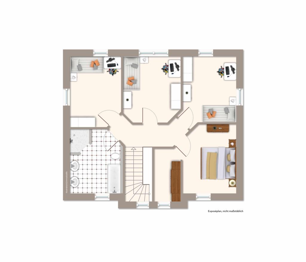 Grundriss Dachgeschoss