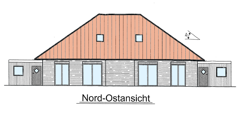 Moderne Bungalowhälfte mit Einbauküche und Carport an der Thülsfelder Talsperre! - Foto 4