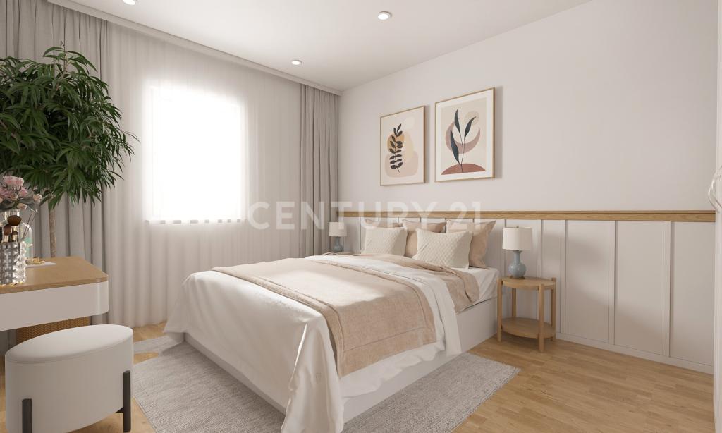 Beispiel Schlafzimmer untere EG-Wohnung
