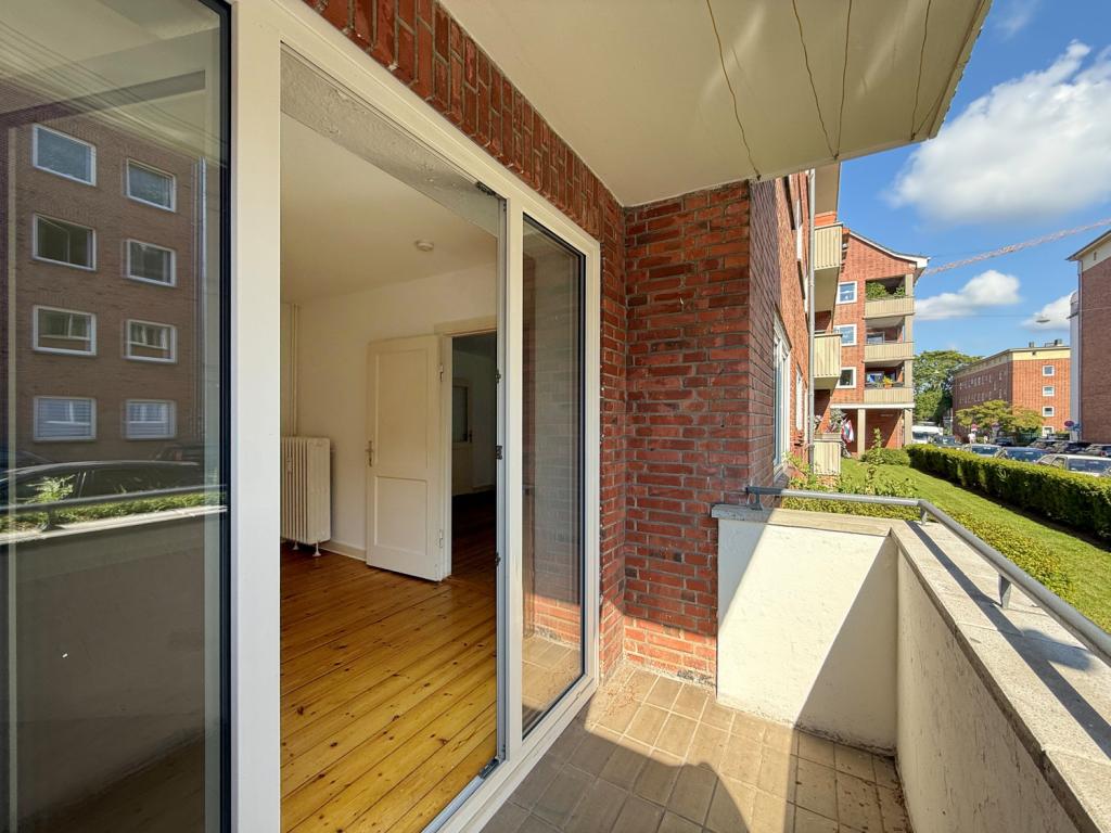 Beispielwohnung Balkon