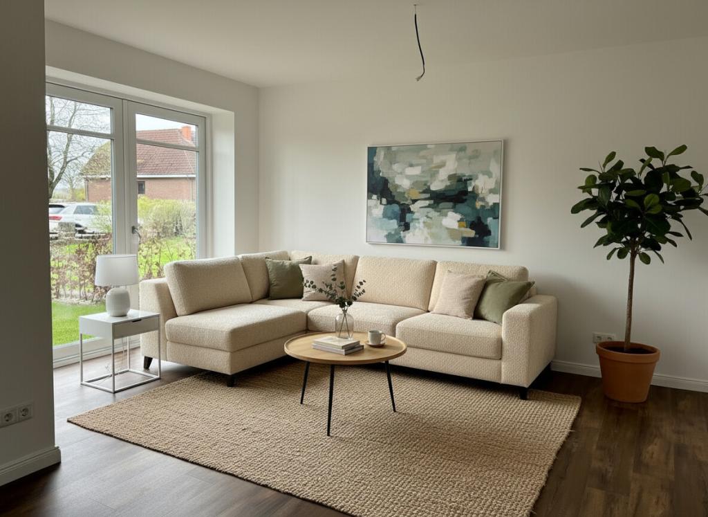 Erstbezug: Neubau-Doppelhaushälfte in ländlicher Lage - Photo 1
