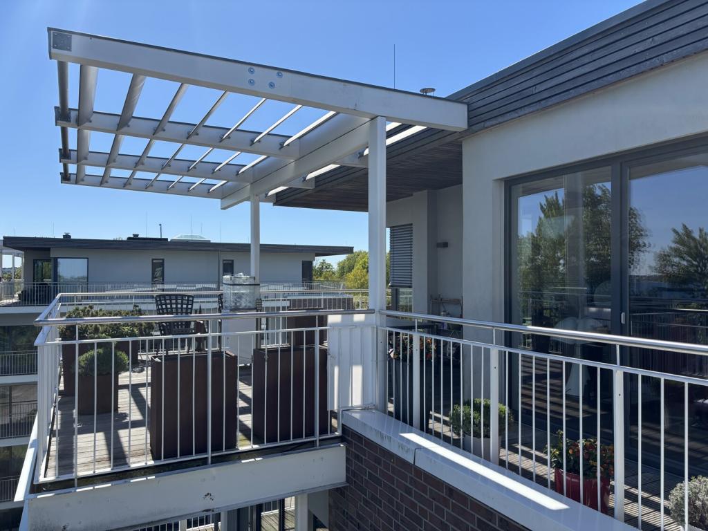Einzigartiges Penthouse mit ca. 115 m² Balkonfläche und Fördeblick - Foto 5