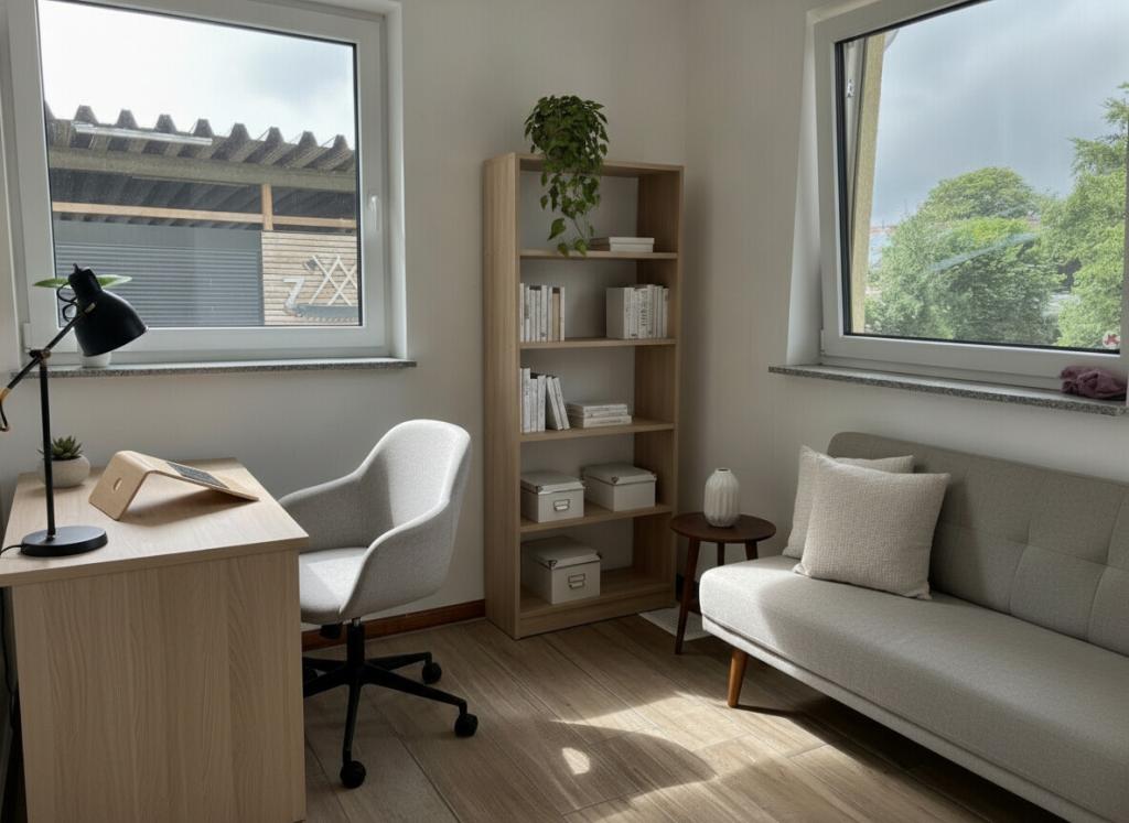 Moderner Bungalow mit Sauna und Hofleben vor der Tür - Photo 1