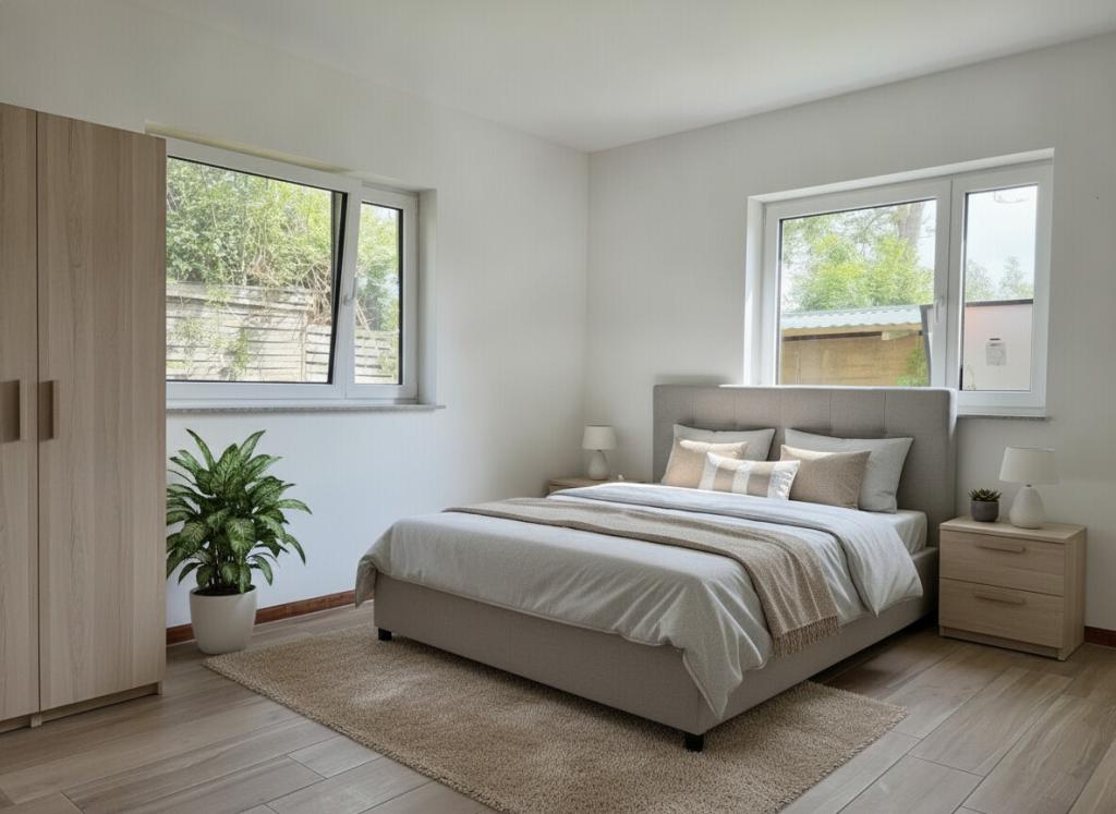 Moderner Bungalow mit Sauna und Hofleben vor der Tür - Photo 4