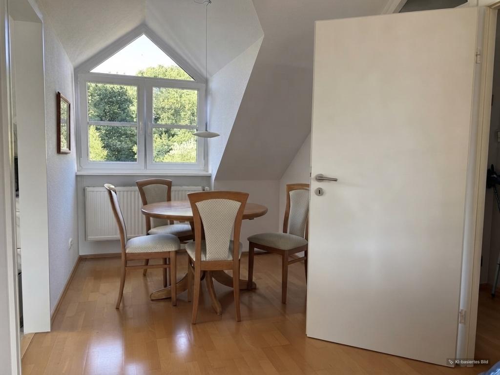 Einziehen statt einrichten – möblierte Dachgeschosswohnung mit Balkon - Photo 3