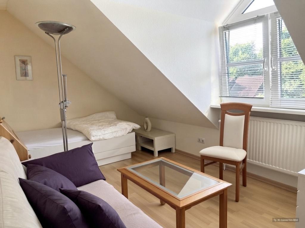 Einziehen statt einrichten – möblierte Dachgeschosswohnung mit Balkon - Photo 4