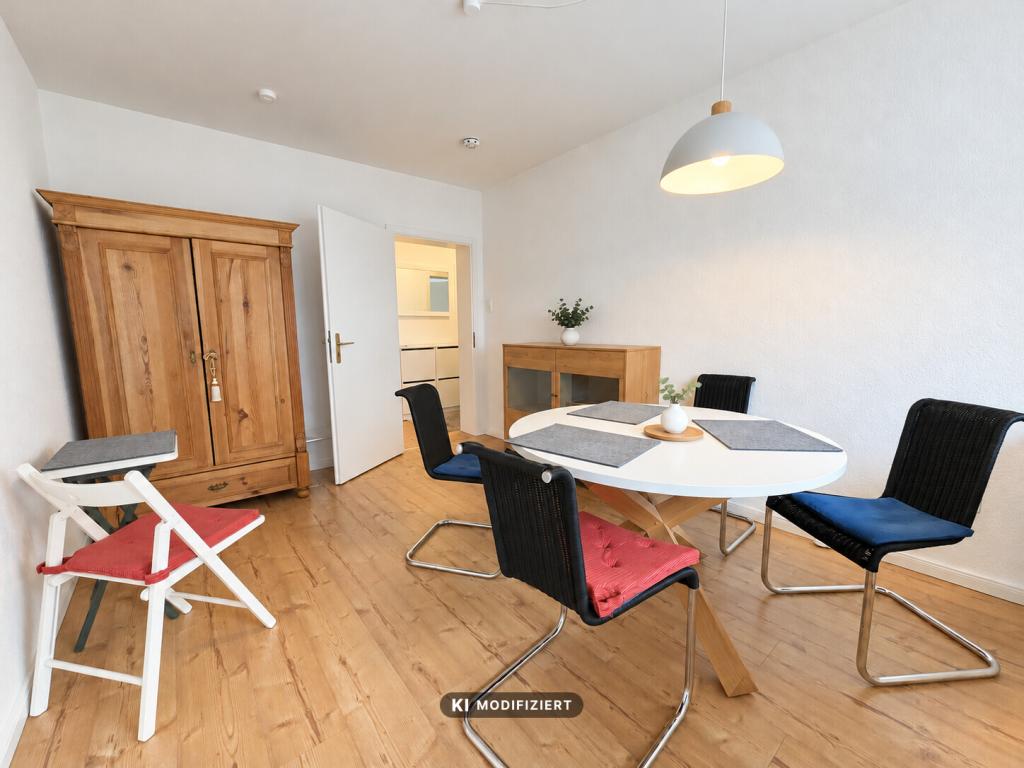 Einziehen statt einrichten – möblierte Wohnung mit Balkon - Foto 4