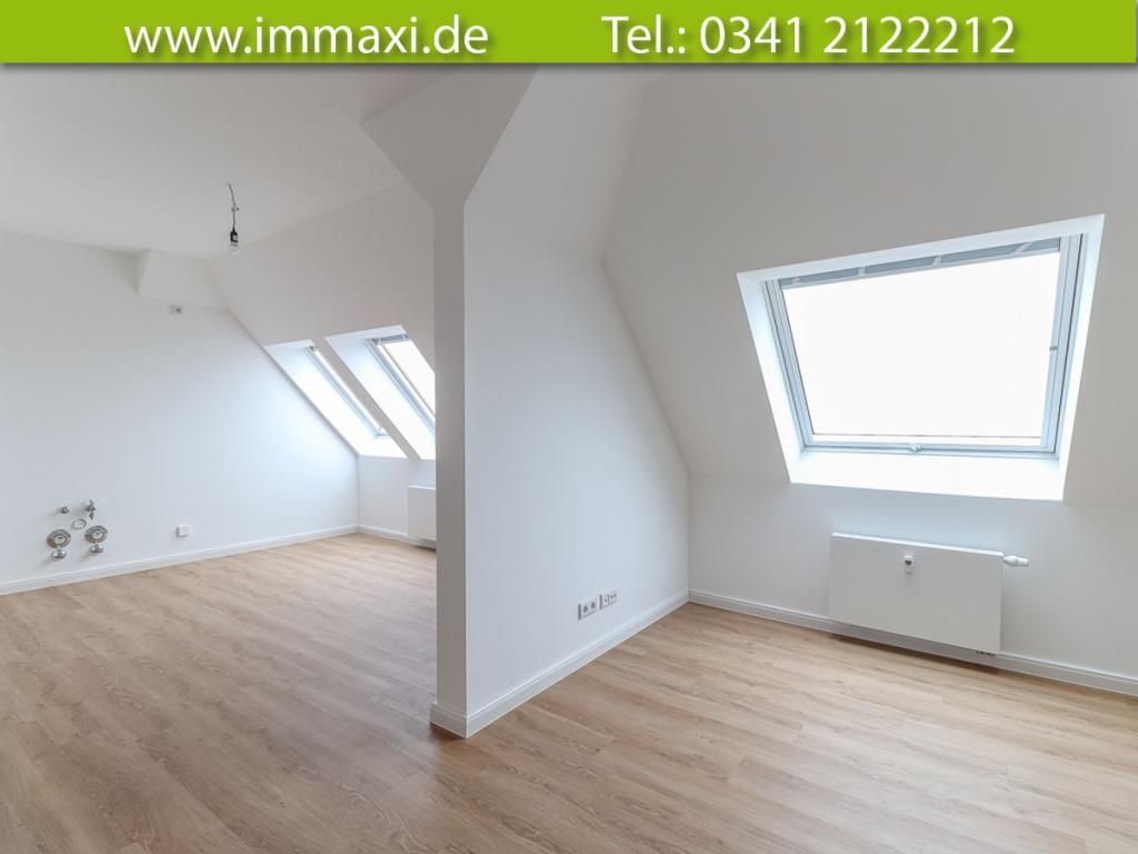 ERSTBEZUG NACH SANIERUNG + EUTRITZSCH + 2 RAUM + DACHGESCHOSS + AB SOFORT - Foto 2