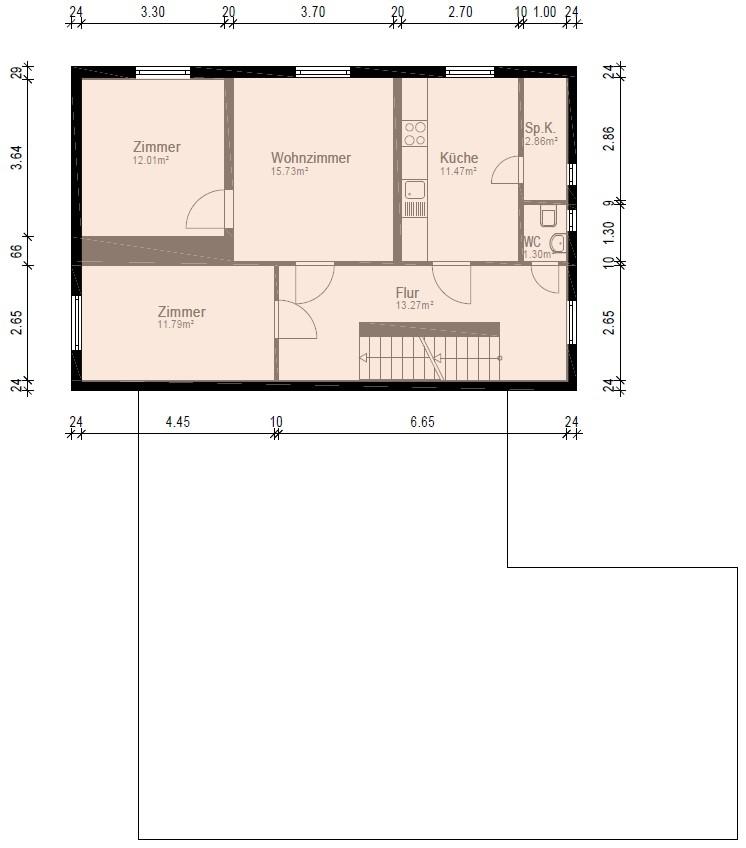 Grundriss 1. OG