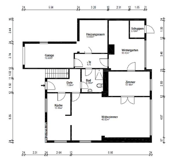 Grundriss EG