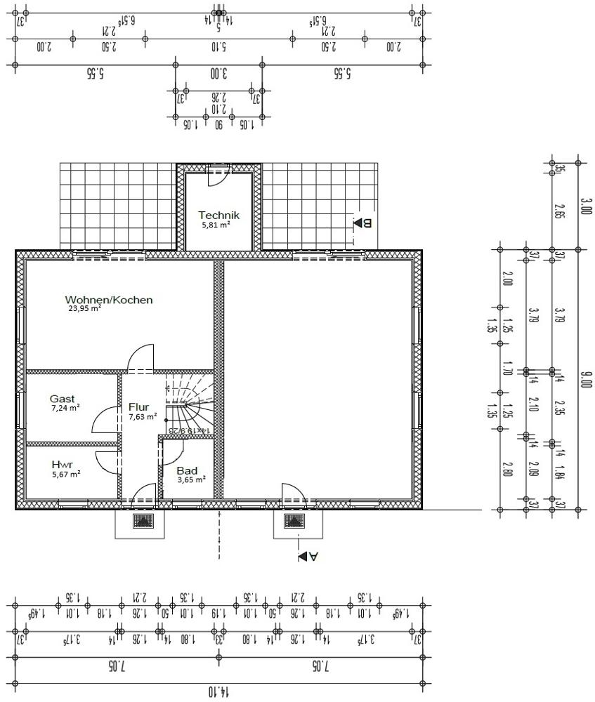Grundriss EG