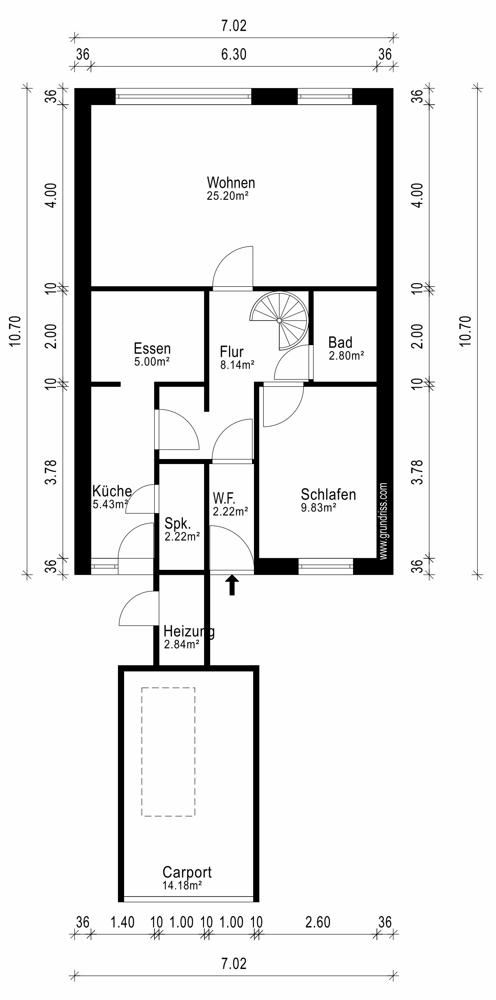 Grundriss EG