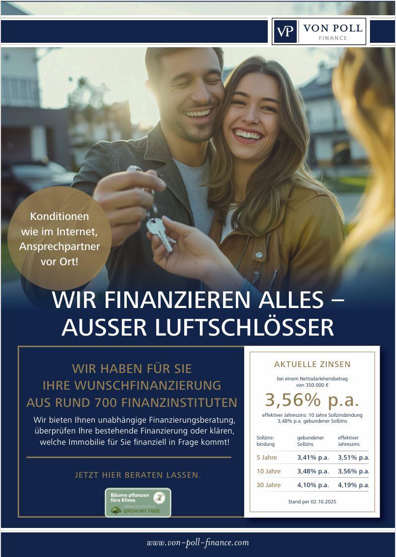 Finanzierung Oktober