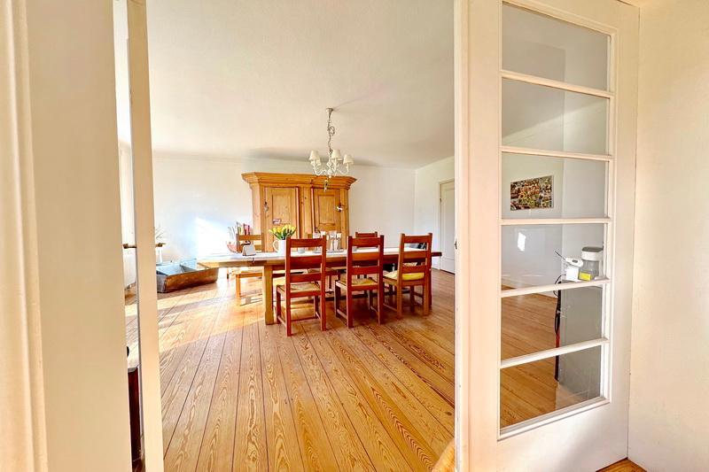 Blick in das Esszimmer