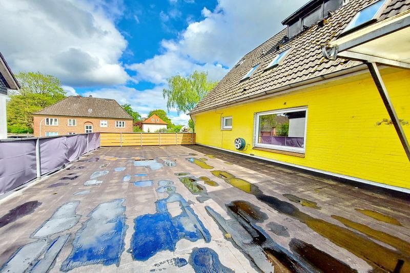 Grosse Dachterrasse