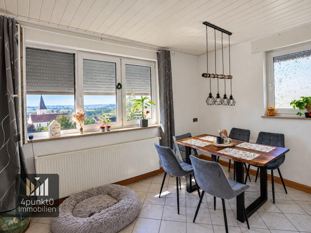 5 Zimmer, große Wohnküche und Weitblick über das Ries - Haustiere nach Absprache - Foto 4