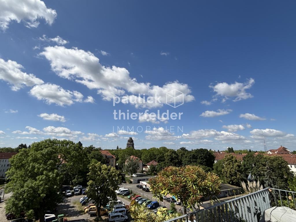 Ausblick auf das Völkerschlachtdenkmal